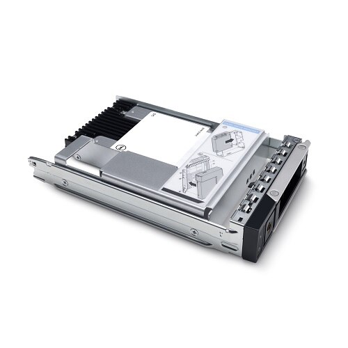 Dell 960GB SSD SATA Read Intensive 6Gbps 512e 2.5in with 3.5in Hybrid Carrier, Hot-plug, S4520