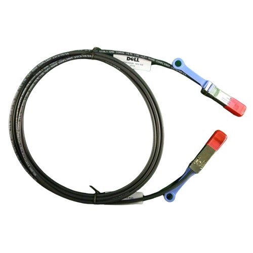 Dell Networking, Cable, SFP+ to SFP+, 10GbE, Copper Twinax Direct Attach Cable, 3Meter