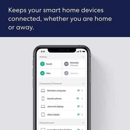 Amazon eero 6+ mesh Wi-Fi system (2-pack) 4 Amazon eero 6+ mesh Wi-Fi system (2-pack)