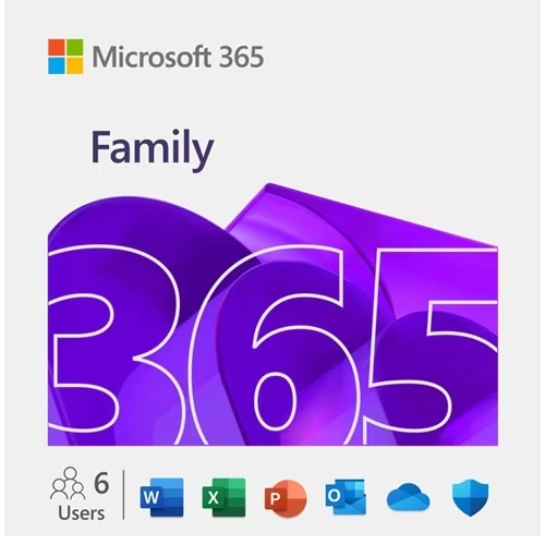 Download Microsoft 365 Family 1 Year Subscription with AutoRenewal Family