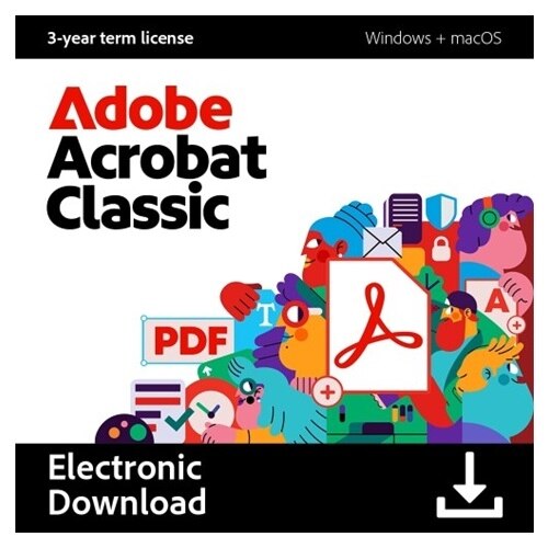 Download Adobe Acrobat Pro 2024 3Yr Term License