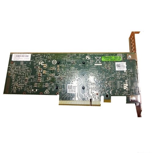 Broadcom 57412 Dual Port 10Gb, SFP+, PCIe Adapter, Full Height, Customer Install