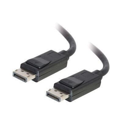 C2G 3ft Ultra High Definition DisplayPort Cable with Latches - 4K 60Hz DisplayPort Cable - M/M