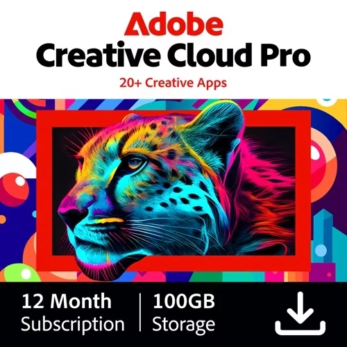 Download Adobe Creative Cloud Pro 12 Mo Subscription