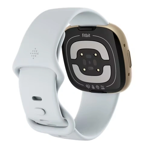 Fitbit Sense 2 Smart Watch - Blue Mist / Soft Gold Aluminum 4 Fitbit Sense 2 Smart Watch - Blue Mist / Soft Gold Aluminum