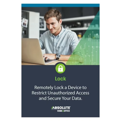 Absolute Home and Office Standard Track Protect and Recover 3 Devices 1 Year