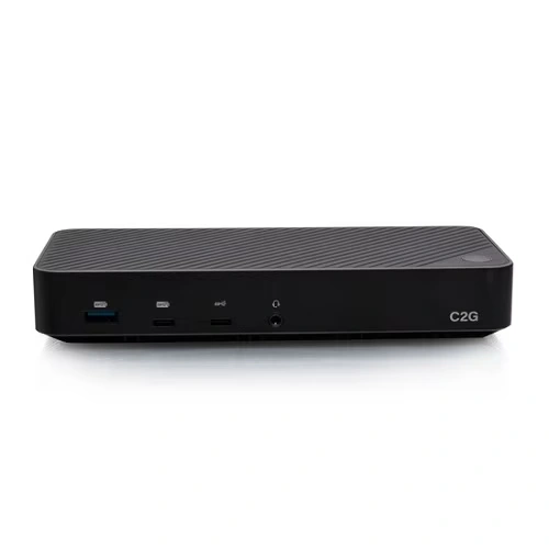 C2G USB-C® 11-in-1 Hybrid DisplayLink and DP Alt Mode Triple 4K Docking Station
