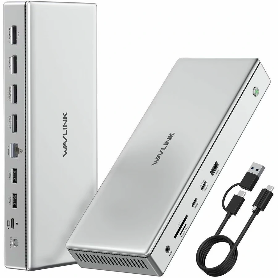 Wavlink WL-UG75PD1-4D2 Quad 4K 120Hz Universal Dock / For Windows and Mac M1/M2/M3/M4