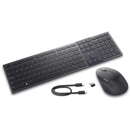 Dell Pro Premium Collaboration Keyboard and Mouse - KM900 - US English
