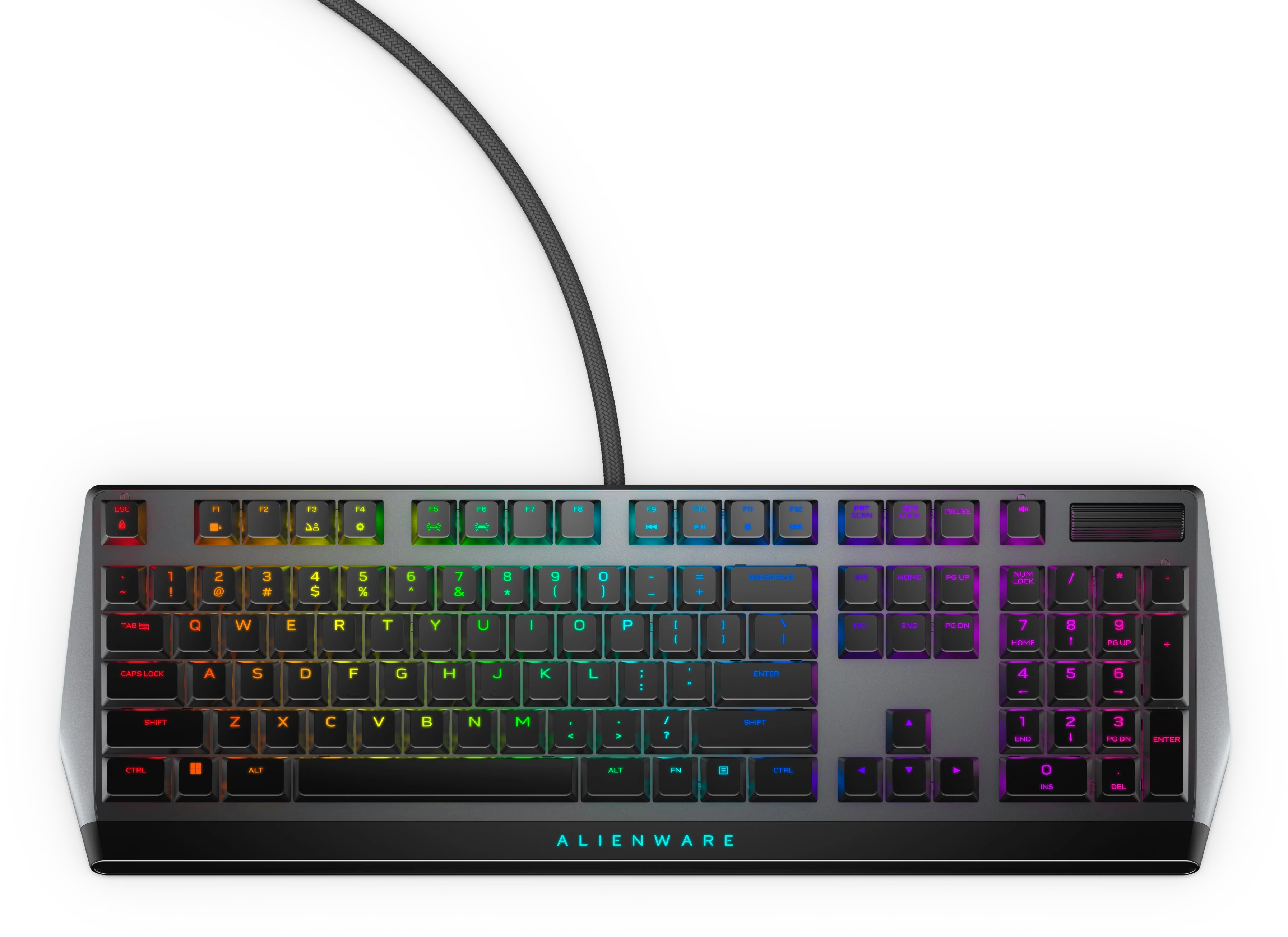 Alienware Low Profile RGB Mechanical Gaming Keyboard - AW510K - Dark Side Of The Moon