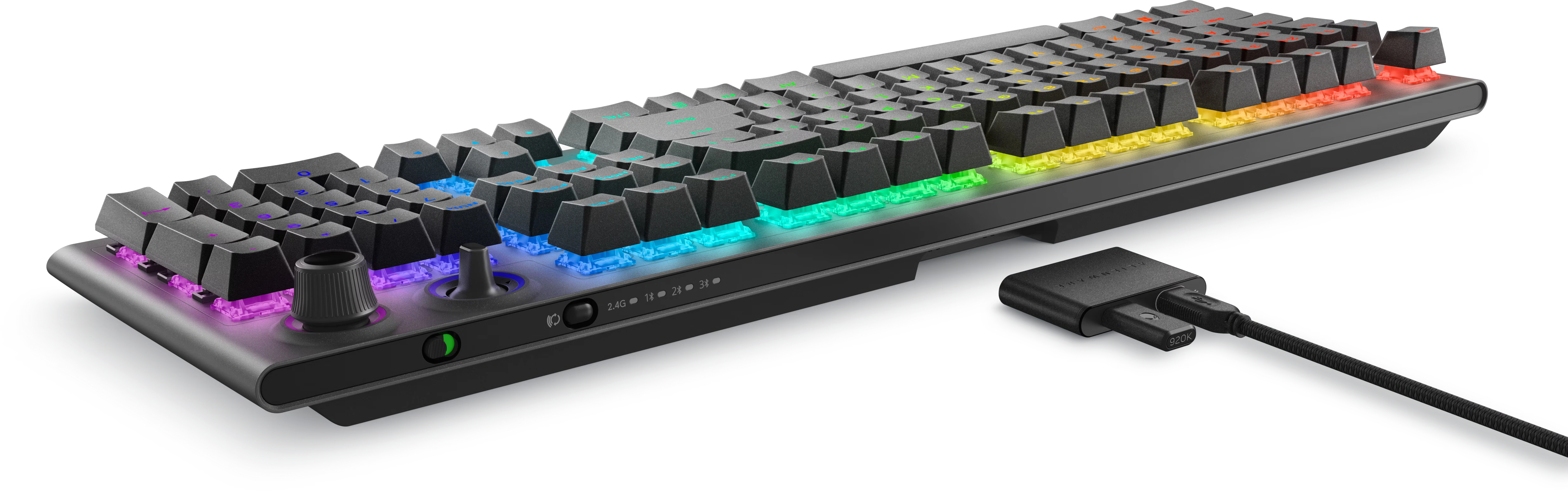 Alienware Tri-Mode Wireless Gaming Keyboard - AW920K Dark Side of the Moon