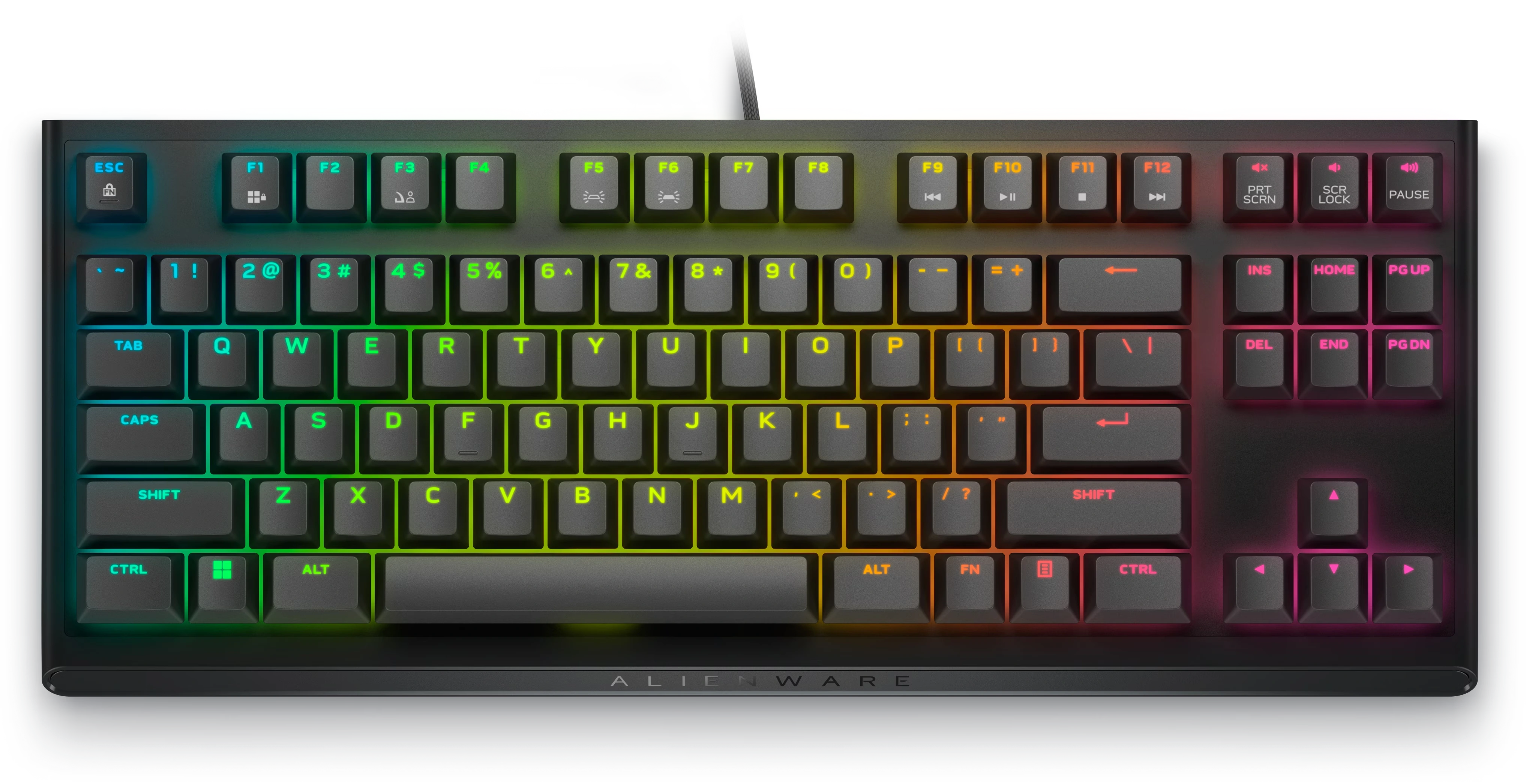 Alienware Tenkeyless Gaming Keyboard - AW420K Dark Side of the Moon 3 Alienware Tenkeyless Gaming Keyboard - AW420K Dark Side of the Moon