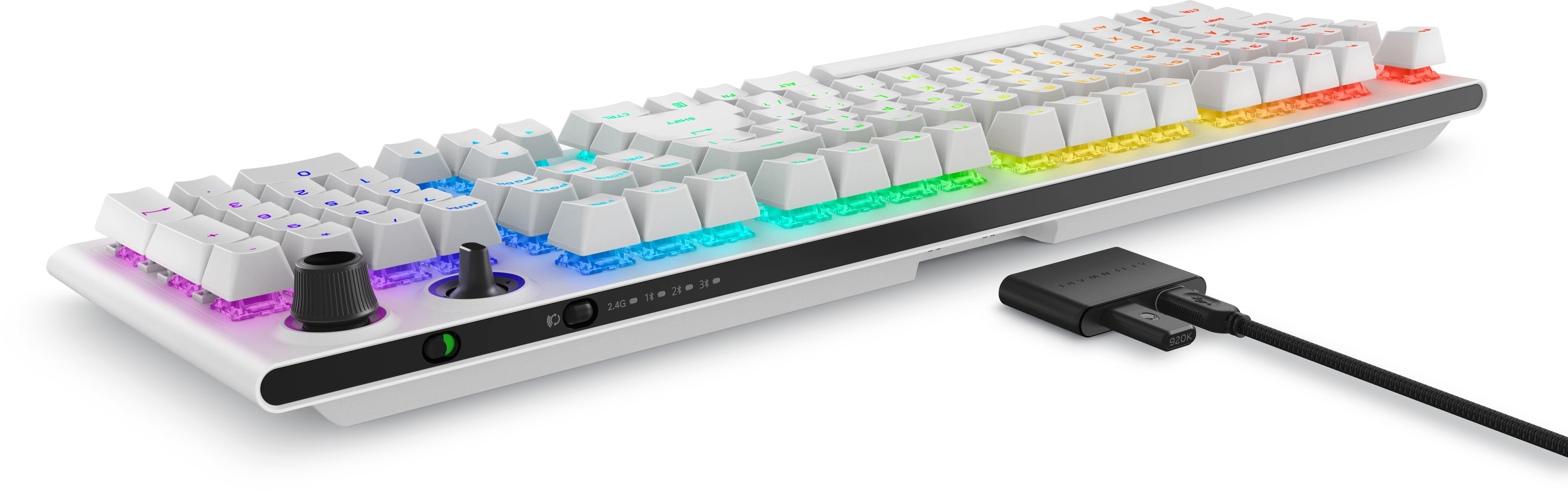 Alienware Tri-Mode Wireless Gaming Keyboard - AW920K Lunar Light