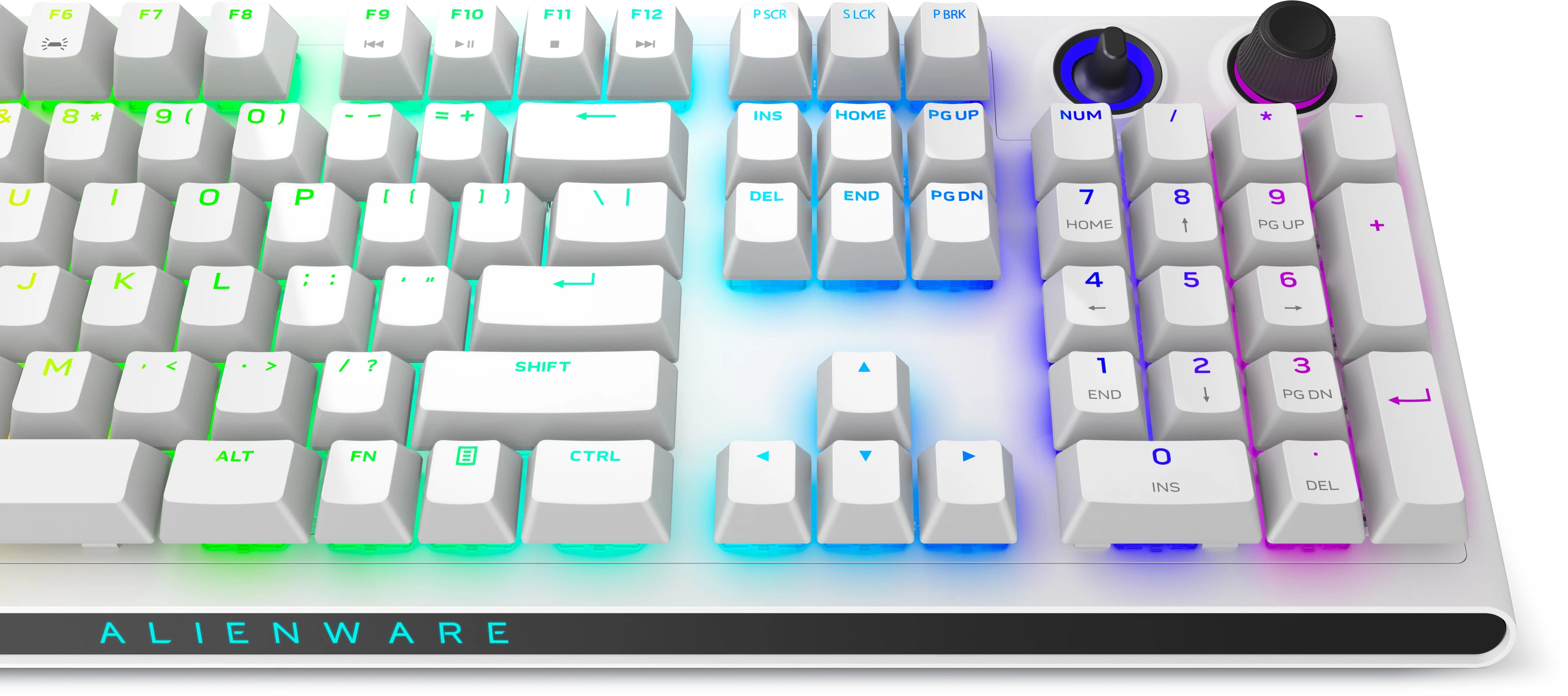 Alienware Tri-Mode Wireless Gaming Keyboard - AW920K Lunar Light