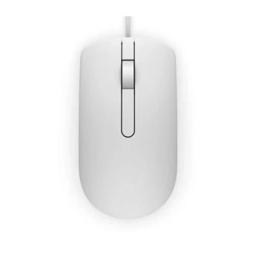 Dell Wired Mouse - MS116 - White White