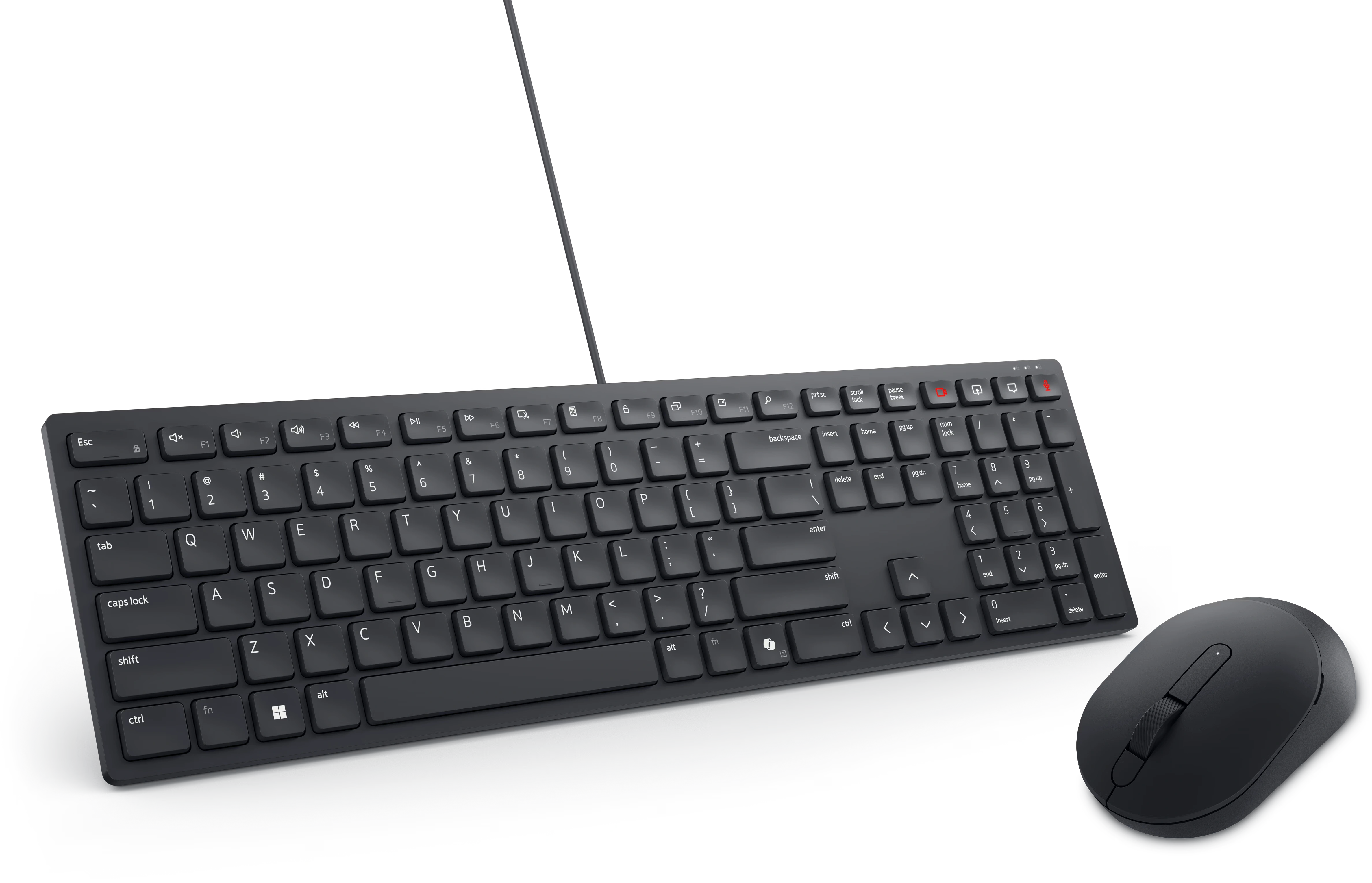 Dell Pro Silent Wired Collaboration Keyboard - KB525C and Wireless Mouse - MS355