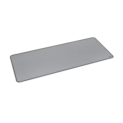 Logitech Desk Mat - Studio Series, Multifunctional Large Desk Pad, Anti-slip Base, Spill-resistant Durable Design, Mid-Gray Mid gray