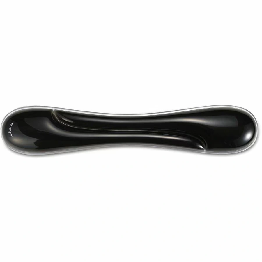 Kensington DuO Gel Wave Keyboard Wrist Rest - Black/Black