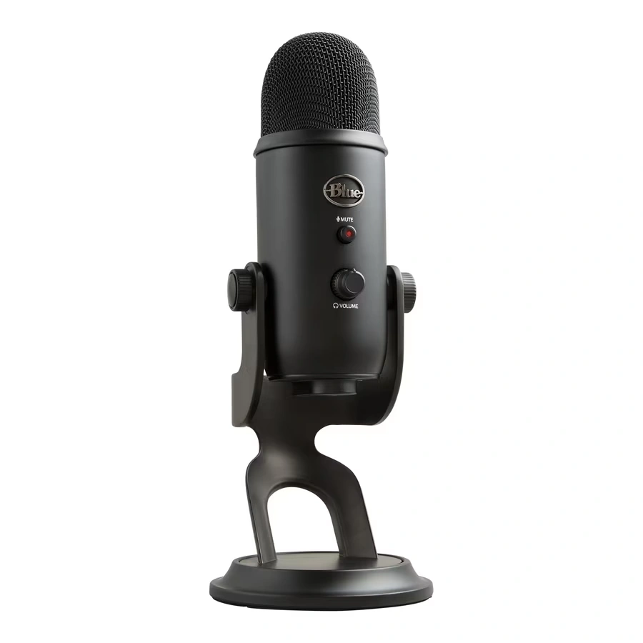 Blue Yeti Wired Condenser Microphone Blackout