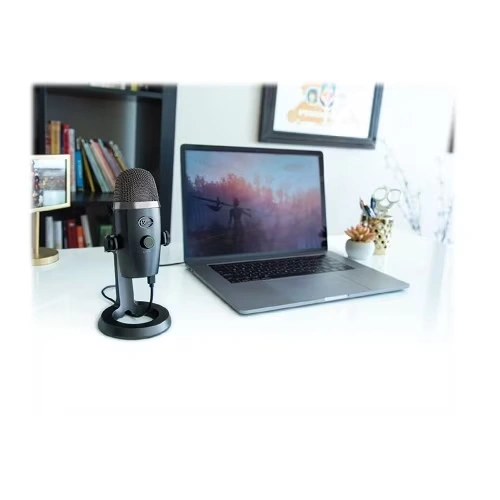 Blue Yeti Nano Wired Condenser Microphone Shadow gray