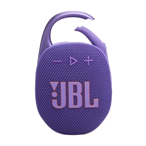 JBL Clip 5 Portable Bluetooth Speaker System - 7 W RMS - Purple