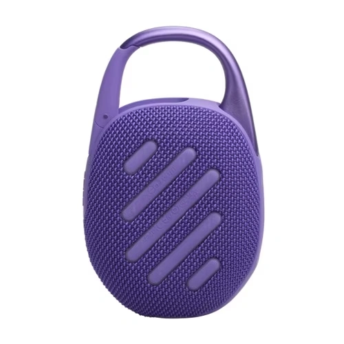 JBL Clip 5 Portable Bluetooth Speaker System - 7 W RMS - Purple