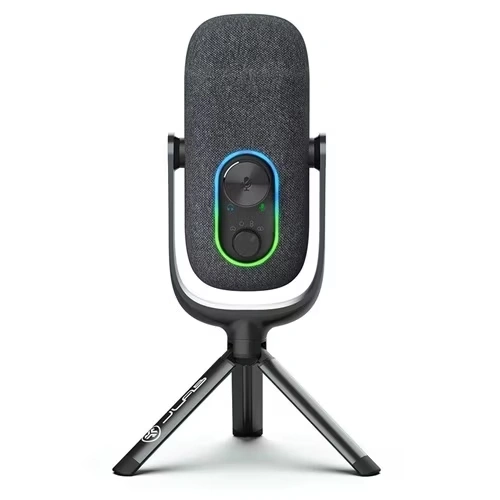 JLab Epic Talk Wired Condenser Microphone for Gaming, Recording, Podcasting, Music - Black