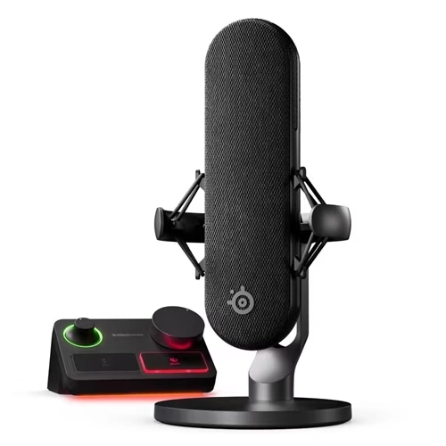 SteelSeries Alias Pro Wired Noise Cancelling, Condenser Microphone for Studio, Gaming, Broadcasting, Podcasting, Live Streaming