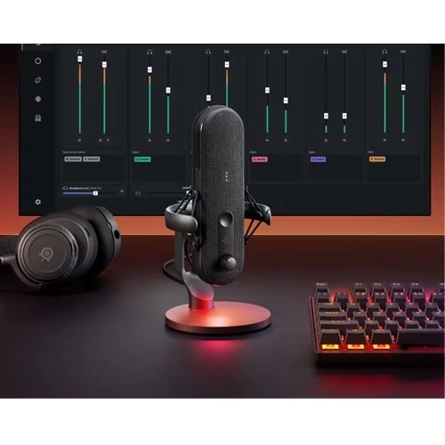 SteelSeries - Alias USB Microphone - Black