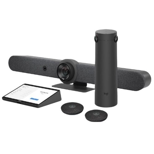 Logitech Rally Bar + Tap + Sight + 2x Mic Pod Conference Bundle - TAA