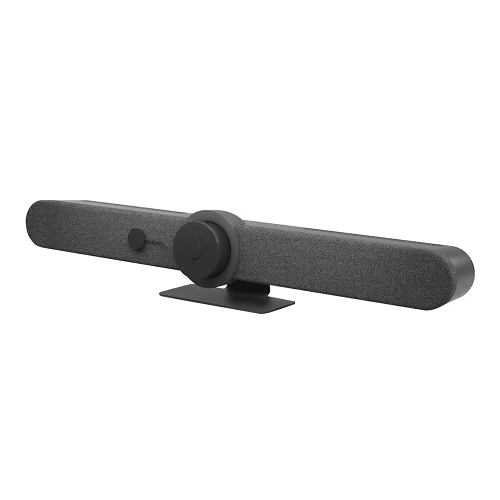 Logitech Rally Bar All-In-One Video Bar for Medium and Large Rooms, Graphite Black