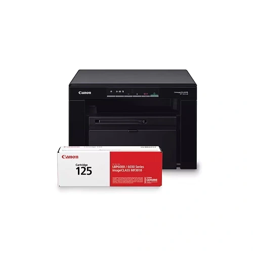 Canon imageCLASS MF3010VP Wired Black-and-White All-In-One Laser Photo Printer